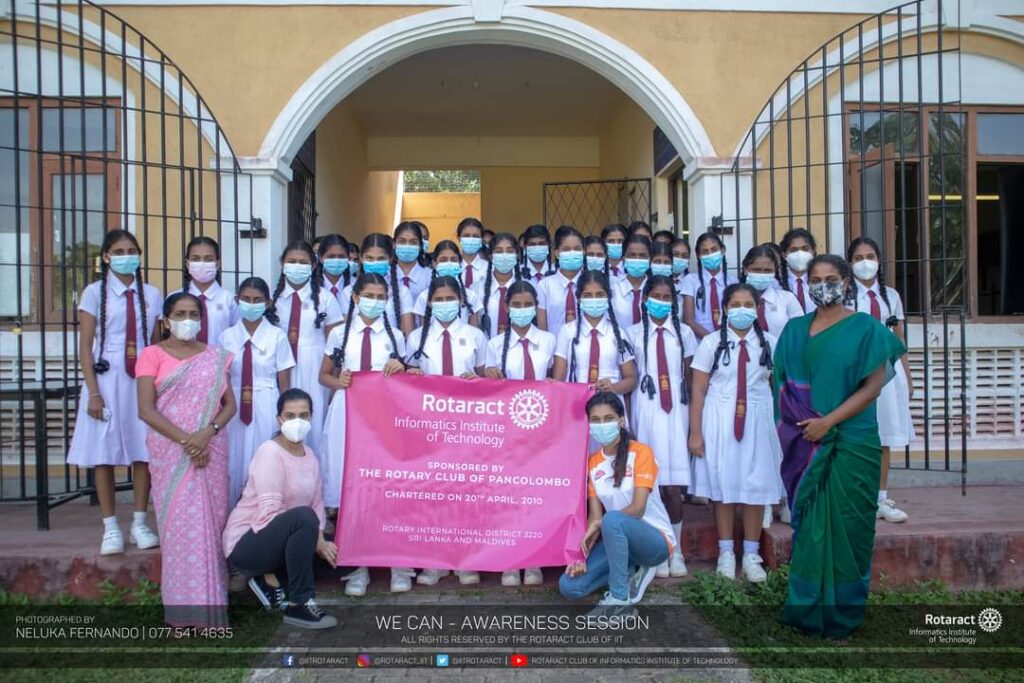 The Rotaract club of IIT continues to break the stigma and address concerns revolving around Menstruation and feminine hygiene